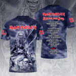 Iron Maiden 2026 World Tour 3D Apparel – HOATT16550
