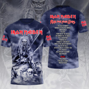 Iron Maiden 2026 World Tour 3D Apparel - HOATT16550