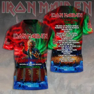 Iron Maiden 3D Apparel - TMTHU4150
