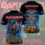 Iron Maiden 3D Apparel – TMTHU4287