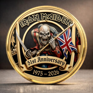 Iron Maiden 51st Anniversary Commemorative Coin - HOATT16759