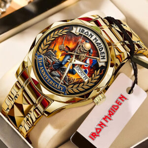 Iron Maiden Alloy Luxury Quartz Watch - TMTHU4272
