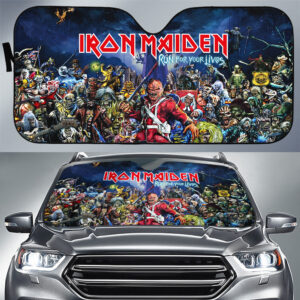Iron Maiden Auto Sun Shade - TMTHU4297