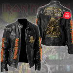 Personalized Iron Maiden Motorcycle Leather Jacket – VANDH5082