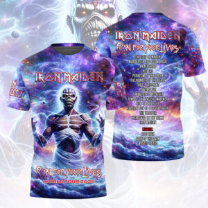 Iron Maiden 2026 World Tour 3D Apparel - HOATT16812