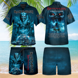 Iron Maiden 2026 World Tour 3D Hawaiian Apparel - HOATT17011