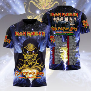 Iron Maiden 2026 World Tour 3D Apparel - HOATT16700