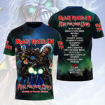 Iron Maiden 2026 World Tour 3D Apparel – HOATT16781