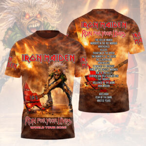 Iron Maiden 2026 World Tour 3D Apparel - HOATT16815