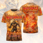 Iron Maiden 2026 World Tour 3D Apparel – HOATT16833