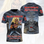 Iron Maiden 2026 World Tour 3D Apparel – HOATT16834