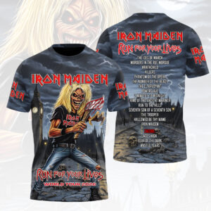 Iron Maiden 2026 World Tour 3D Apparel - HOATT16834