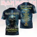 Iron Maiden 2026 World Tour 3D Apparel – HOATT16517