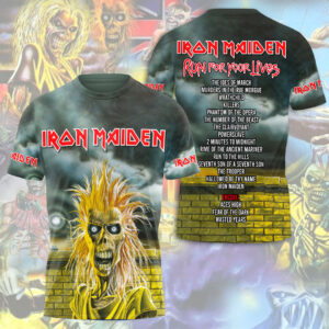 Iron Maiden 2026 World Tour 3D Apparel - HOATT16526