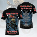 Iron Maiden 2026 World Tour 3D Apparel – HOATT16578