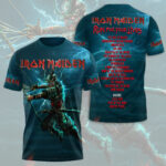 Iron Maiden 2026 World Tour 3D Apparel – HOATT16655