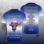 Iron Maiden 2026 World Tour 3D Apparel – HOATT16694