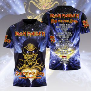Iron Maiden 2026 World Tour 3D Apparel - HOATT16695