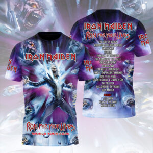 Iron Maiden 2026 World Tour 3D Apparel - HOATT16697