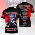 Iron Maiden 2026 World Tour 3D Apparel – HOATT16712