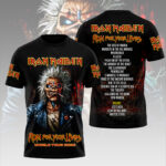 Iron Maiden 2026 World Tour 3D Apparel – HOATT16714