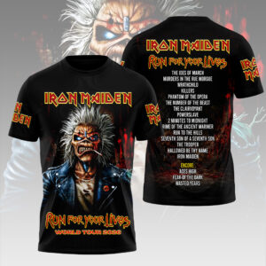 Iron Maiden 2026 World Tour 3D Apparel - HOATT16714