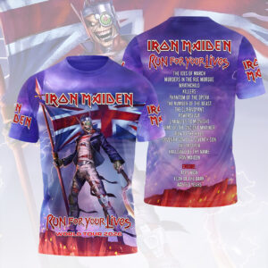 Iron Maiden 2026 World Tour 3D Apparel - HOATT16772