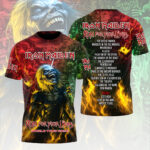 Iron Maiden 2026 World Tour 3D Apparel – HOATT16779