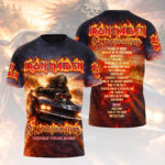 Iron Maiden 2026 World Tour 3D Apparel – HOATT17020