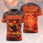 Iron Maiden 2026 World Tour 3D Apparel – HOATT17021