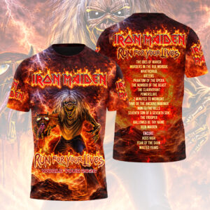Iron Maiden 2026 World Tour 3D Apparel - HOATT17022