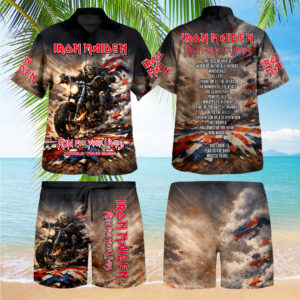 Iron Maiden 3D Hawaiian Apparel - HOATT16709