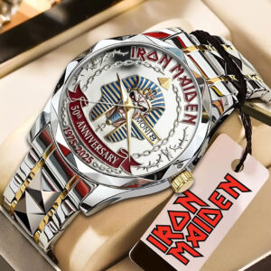 Iron Maiden 50th Anniversary Alloy Luxury Quartz Watch - MAITM15162