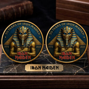 Iron Maiden 50th Anniversary Commemorative Coin - GNE5402