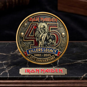Iron Maiden Killers 45th Anniversary Commemorative Coin - VANDH5069