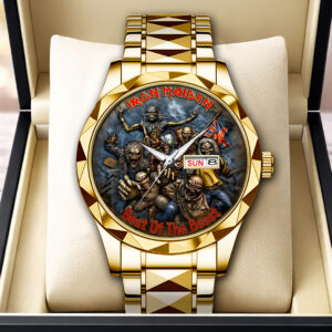 Iron Maiden Alloy Luxury Quartz Watch - HOATT16949
