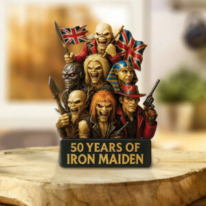 Iron Maiden Custom Shape Acrylic Plaque - MAITM15214
