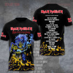 Iron Maiden Tour 2026 3D Apparel – GNE5268