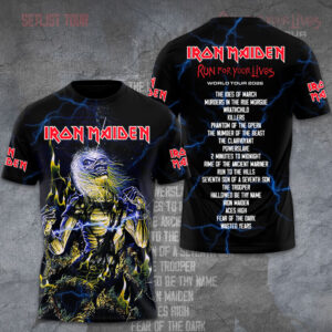 Iron Maiden Tour 2026 3D Apparel - GNE5269