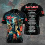 Iron Maiden Tour 2026 3D Apparel – GNE5270