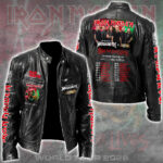 Iron Maiden Tour 2026 Motorcycle Leather Jacket – GNE5349