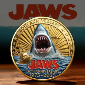 Jaws 50th Anniversary Commemorative Coin - GNE5420