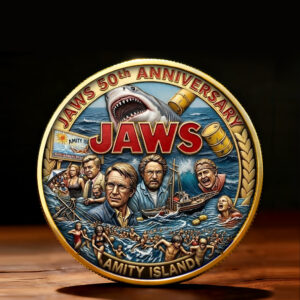 Jaws 50th Anniversary Commemorative Coin - TMTHU4511