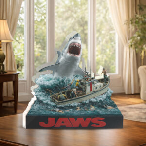 Jaws Custom Shape Acrylic Plaque – HOATT16734