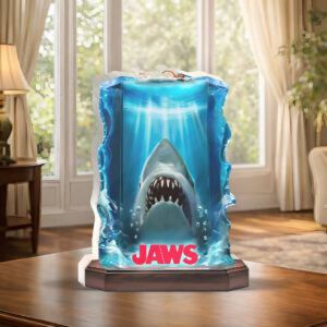 Jaws Custom Shape Acrylic Plaque - HOATT16794