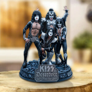 KISS Destroyer 50th Anniversary 2026 Custom Shape Acrylic Plaque - TMTHU4686