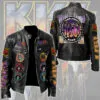 KISS Motorcycle Leather Jacket - TMTHU4395