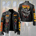 KISS Motorcycle Leather Jacket – TMTHU4466
