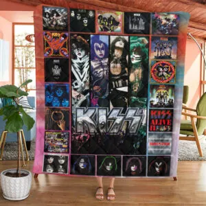 KISS Quilt Blanket - GNE5262