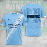 Manchester City 2026 Carabao Cup Winners 3D Apparel – MAITM15165